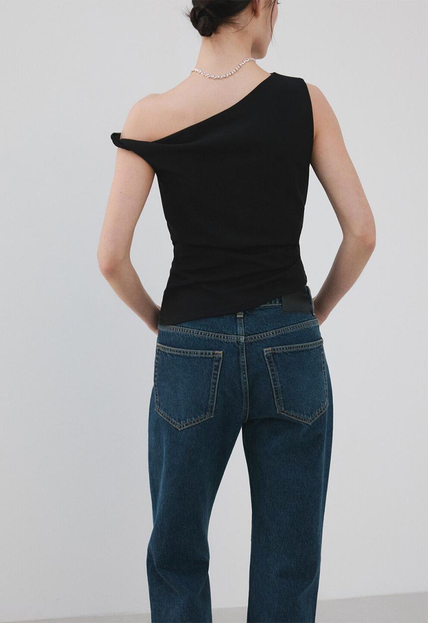 MANGO - Top iana - black