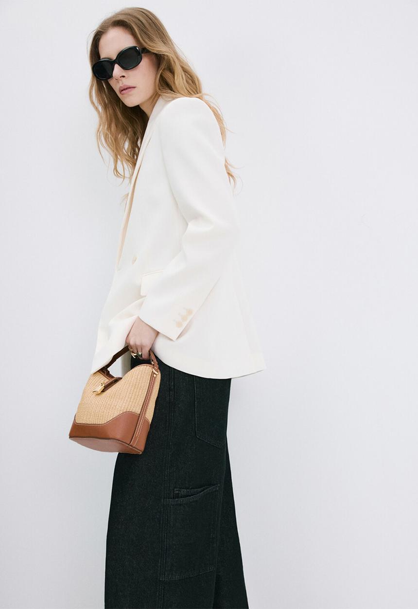 MANGO - Jeans rowan - black