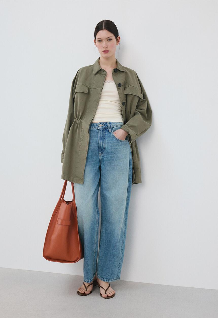 MANGO - Top telma - light/pastel yellow
