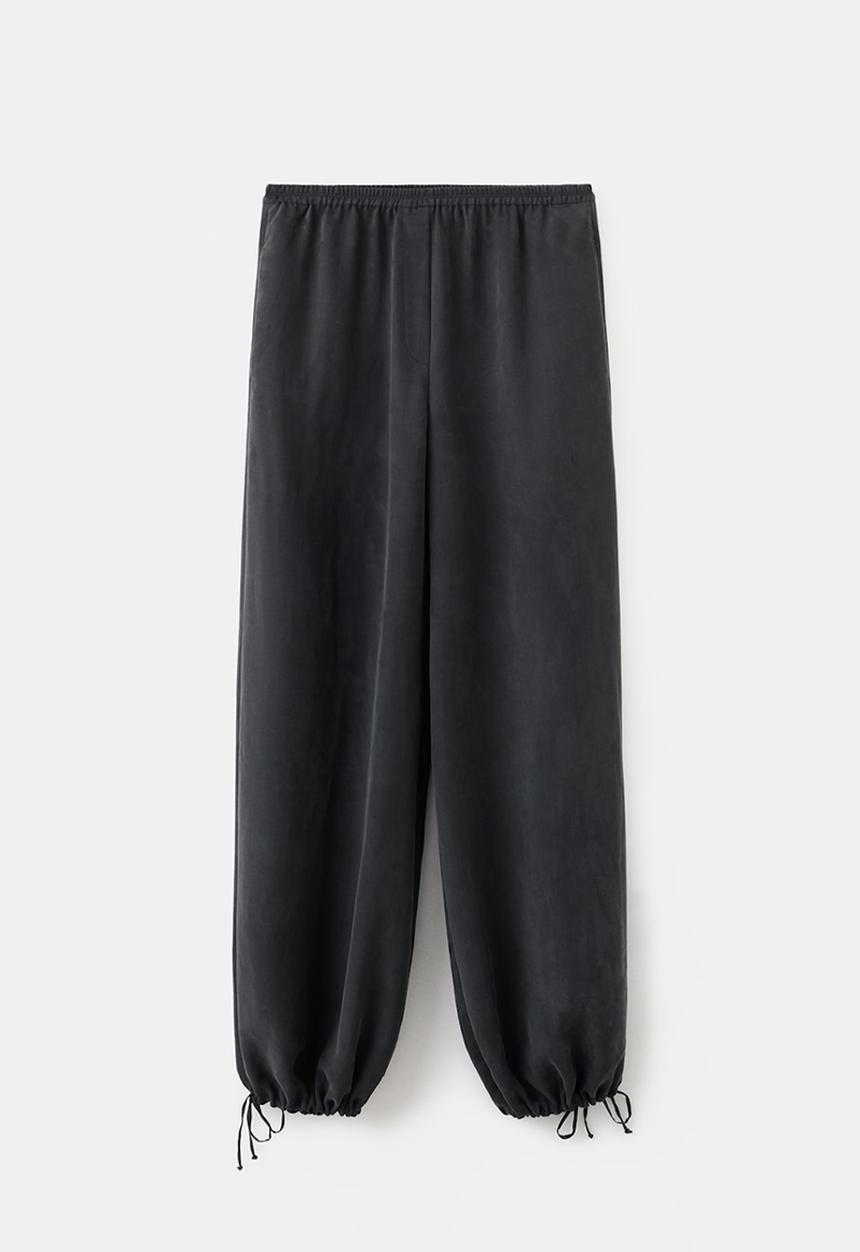 MANGO - Trousers rini - black