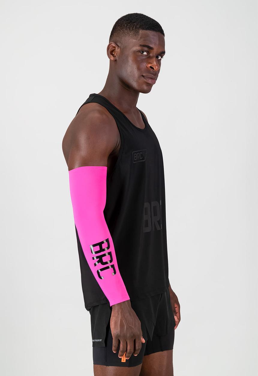 Burnt  - Pro run sleeves - electric pink