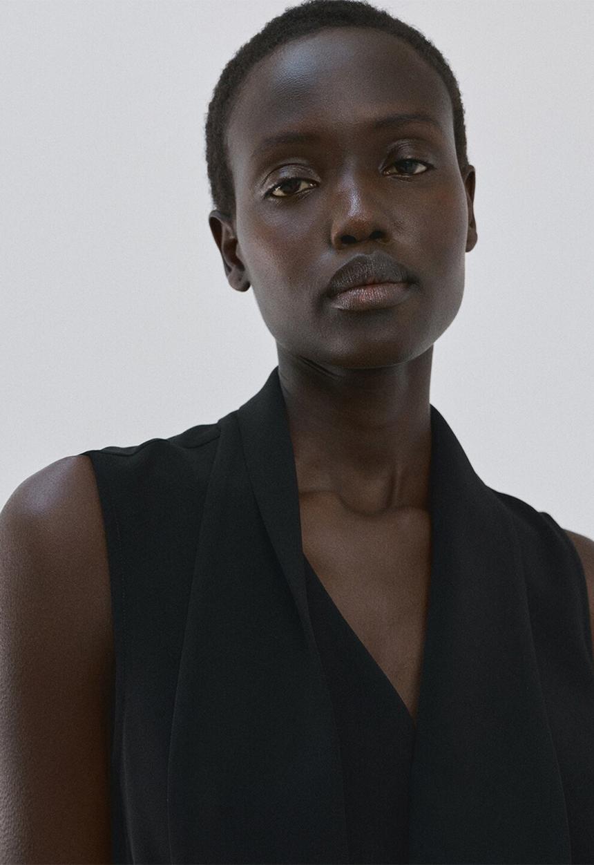 MANGO - Dress eleonora - black