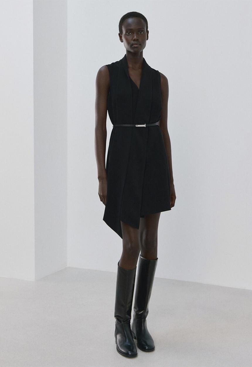 MANGO - Dress eleonora - black