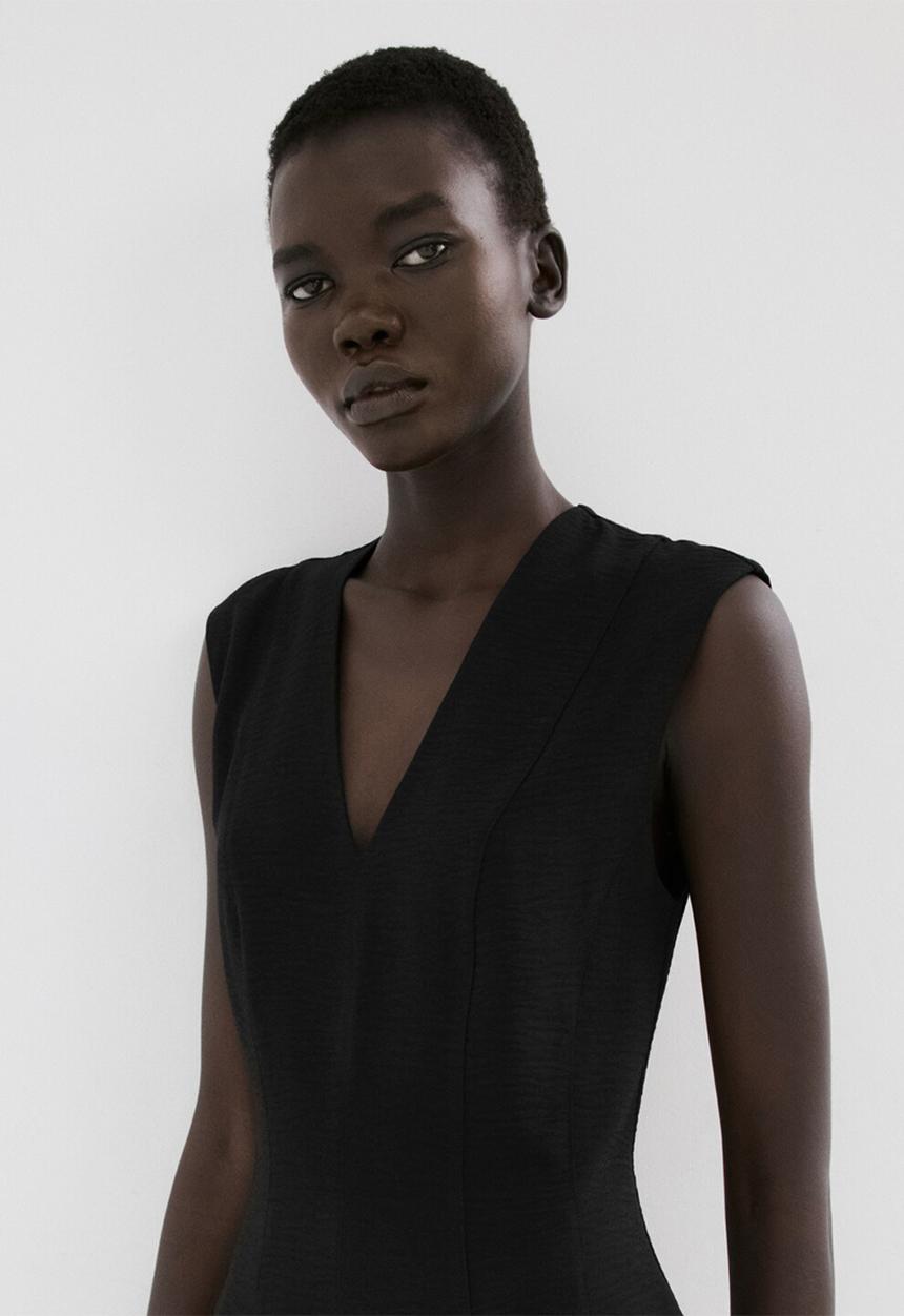 MANGO - Dress landa2 - black
