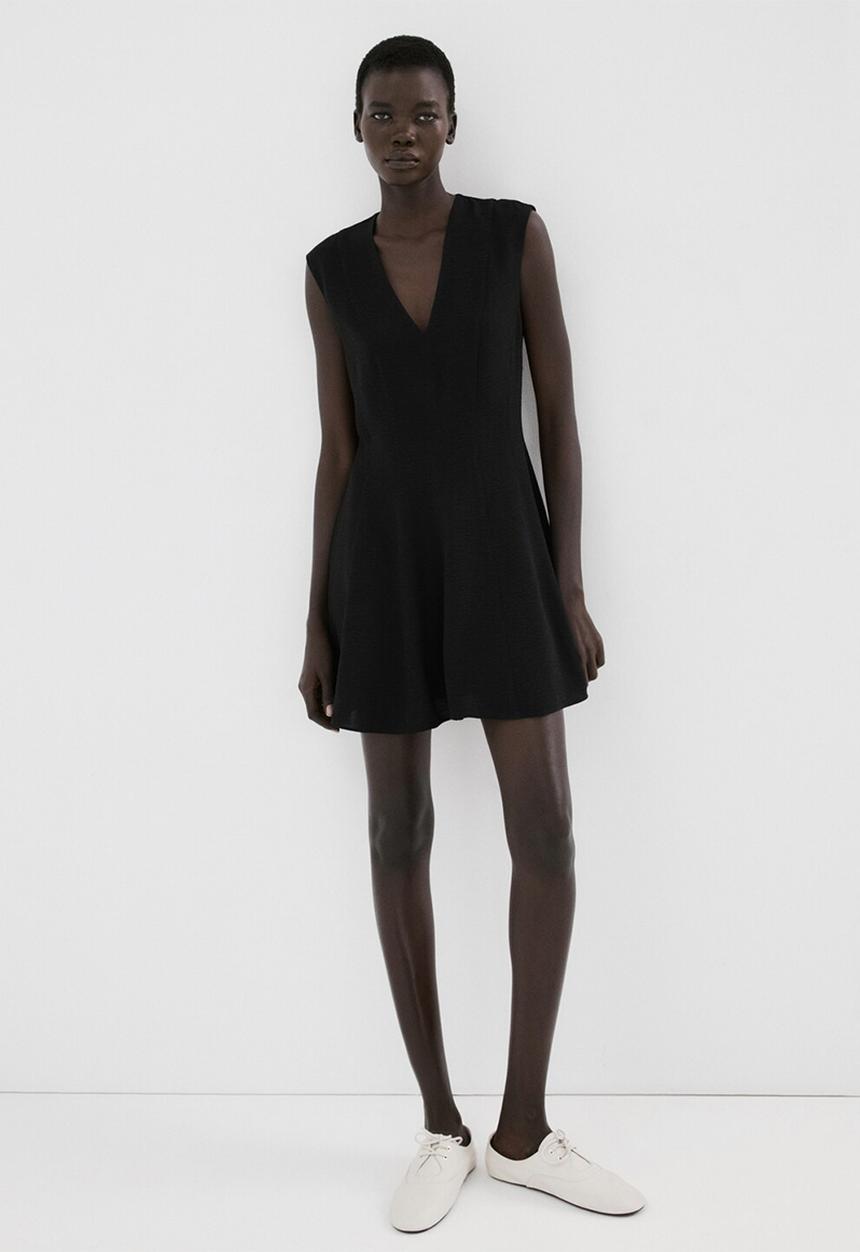 MANGO - Dress landa2 - black