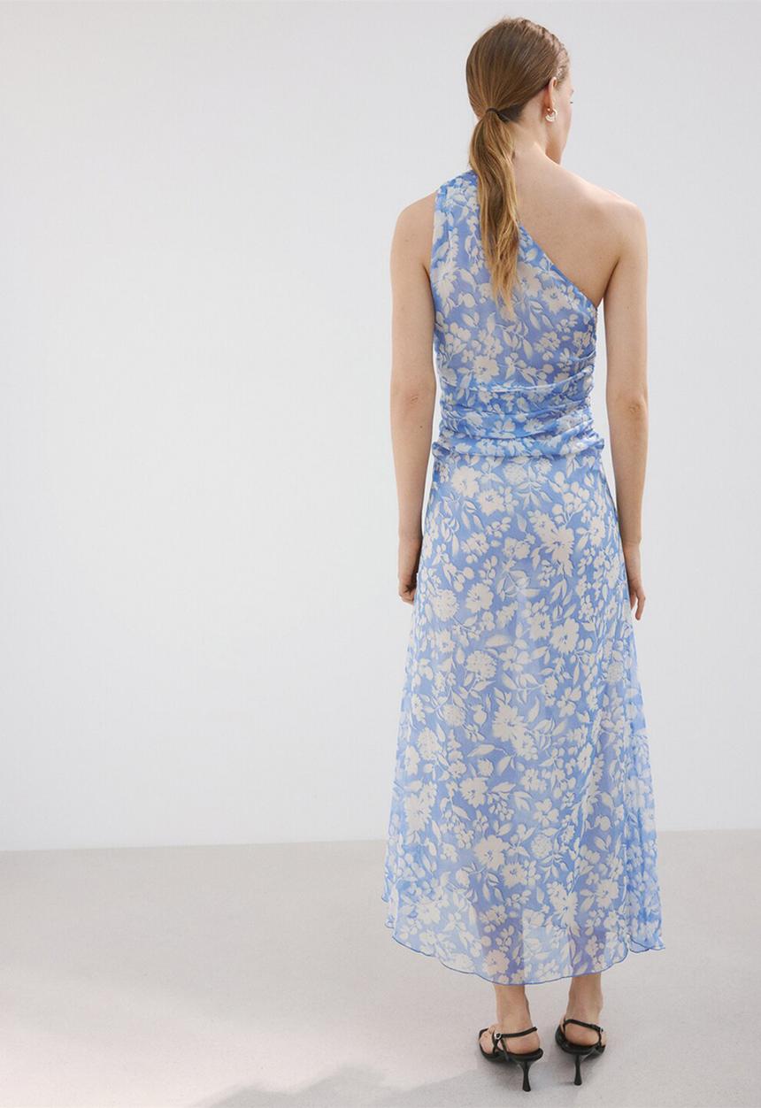 MANGO - Dress corina - medium blue