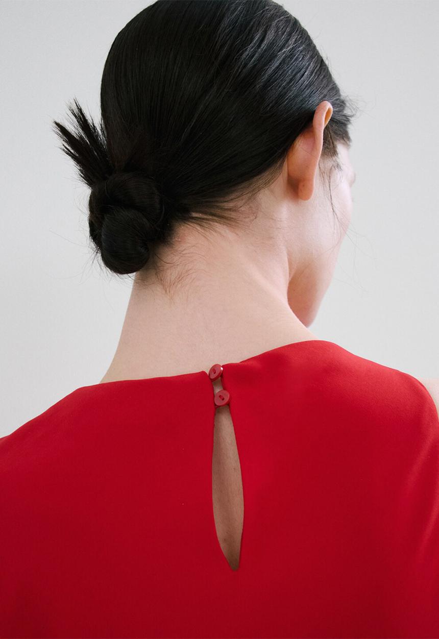 MANGO - Dress taly - red