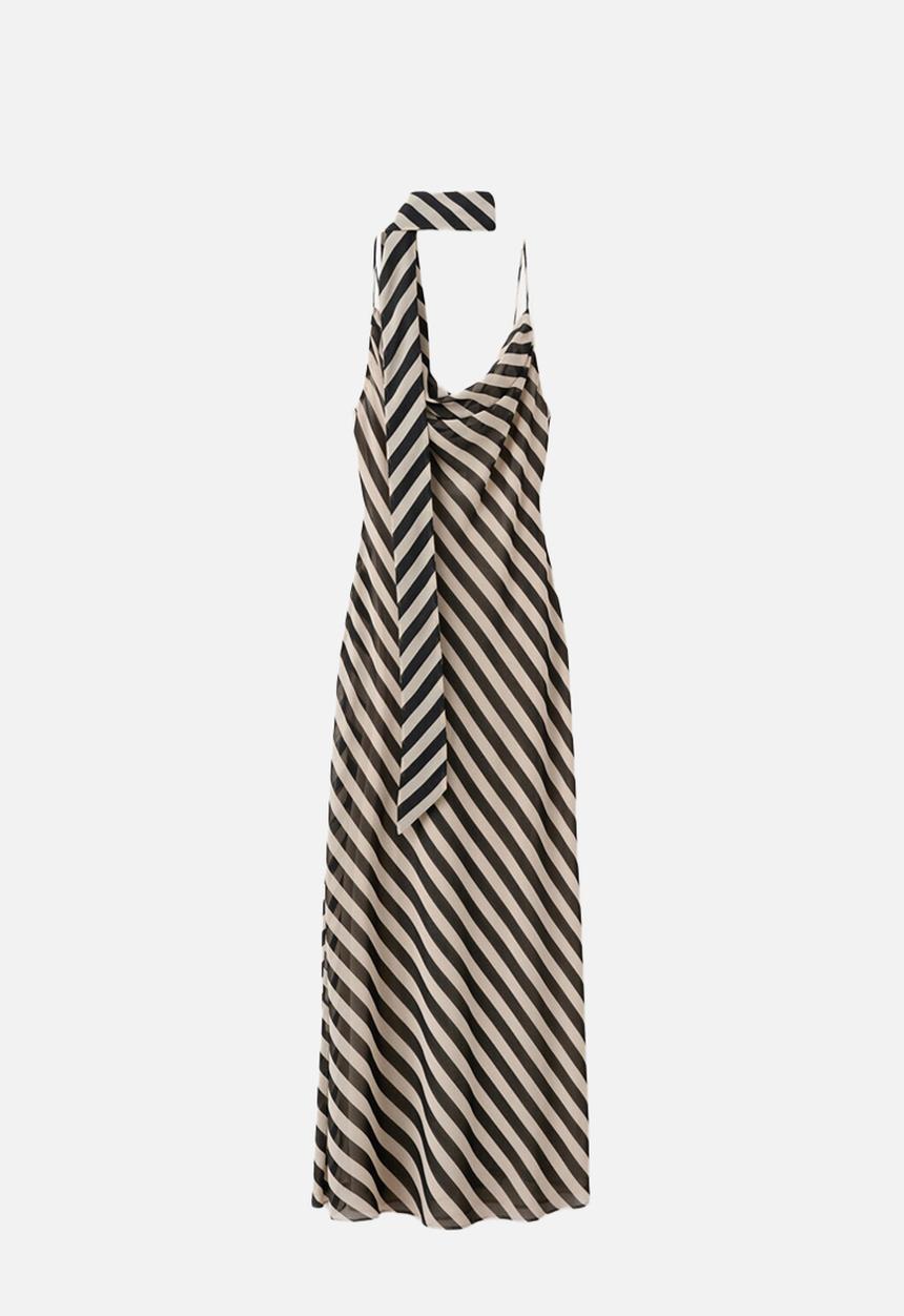 MANGO - Dress livy2 - light beige