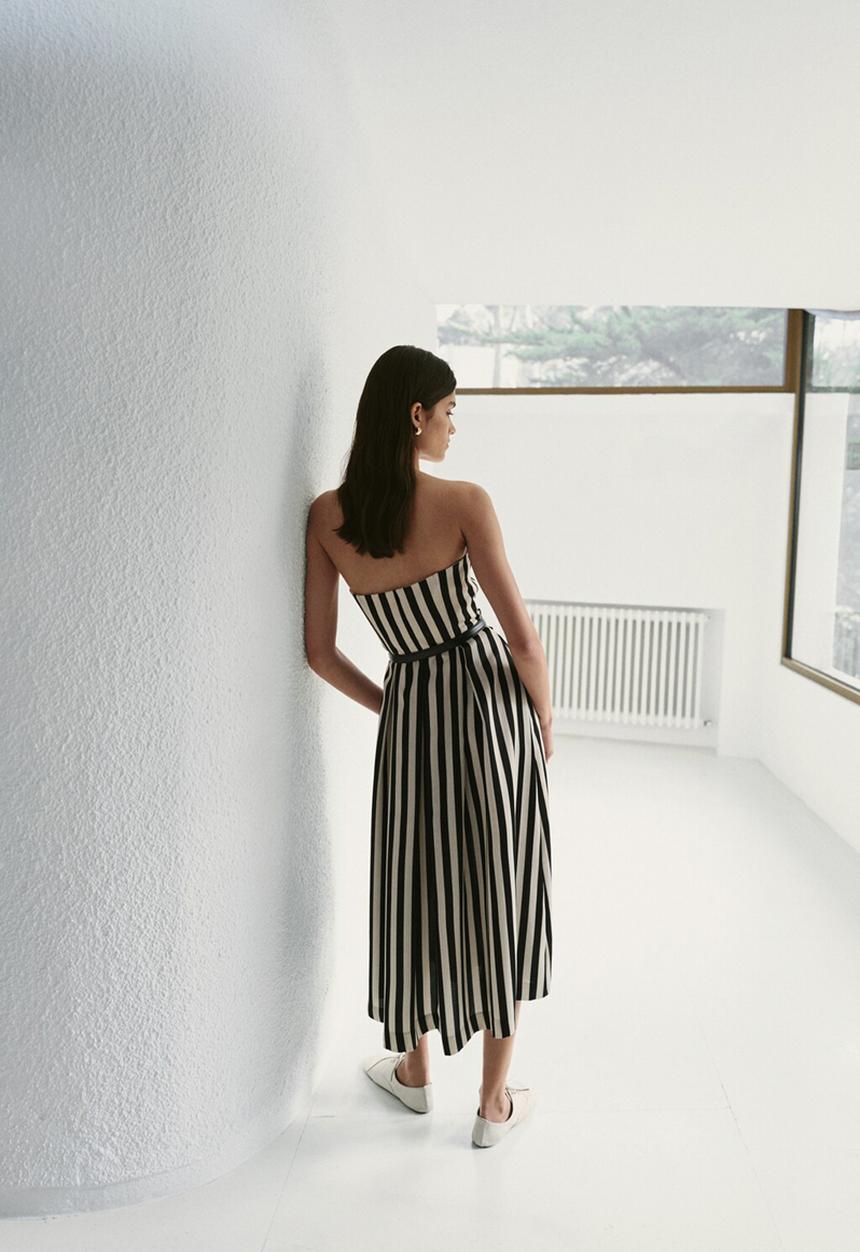 MANGO - Dress raja - black