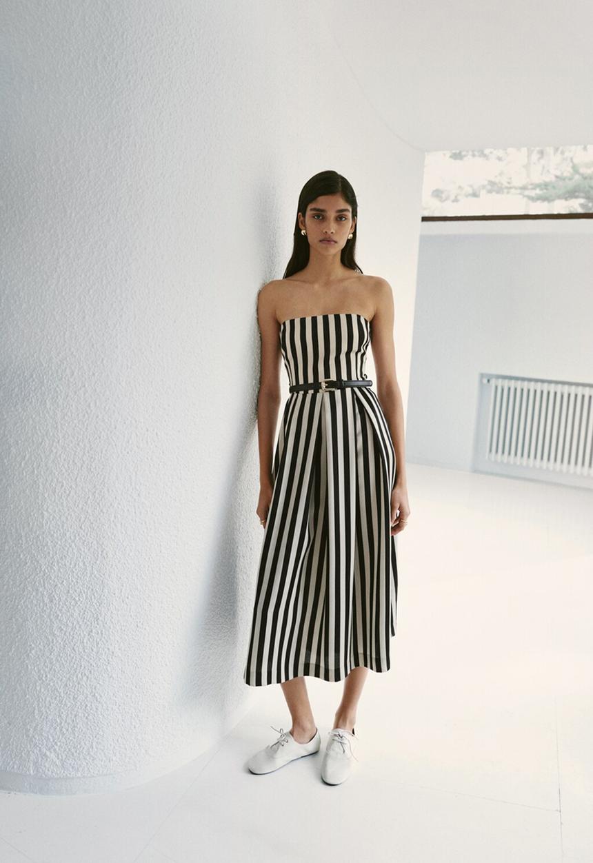 MANGO - Dress raja - black