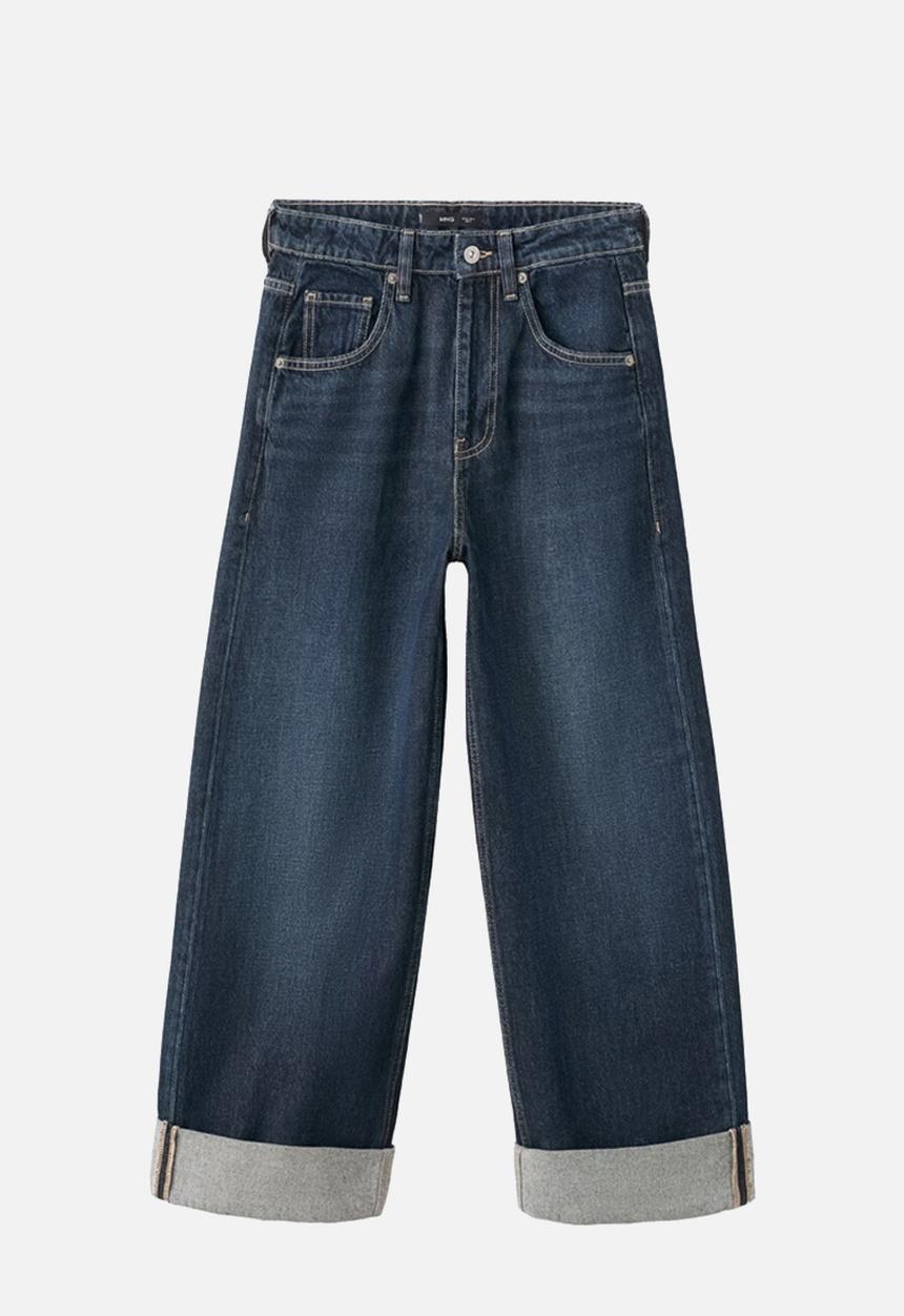 MANGO - Jeans celia- open blue