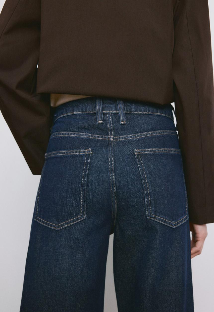 MANGO - Jeans celia- open blue