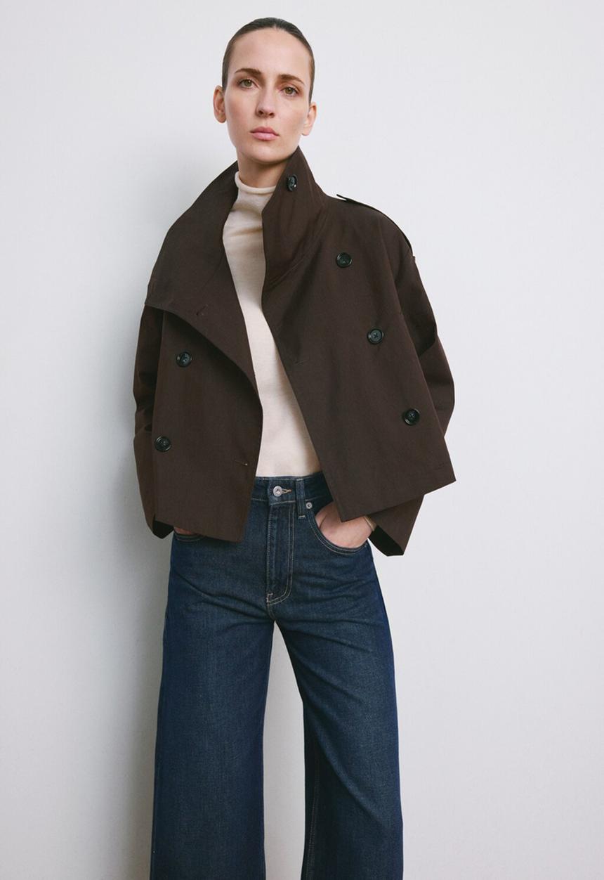MANGO - Jeans celia- open blue