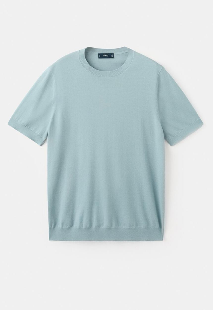 MANGO - T-Shirt Arraona - Turquoise