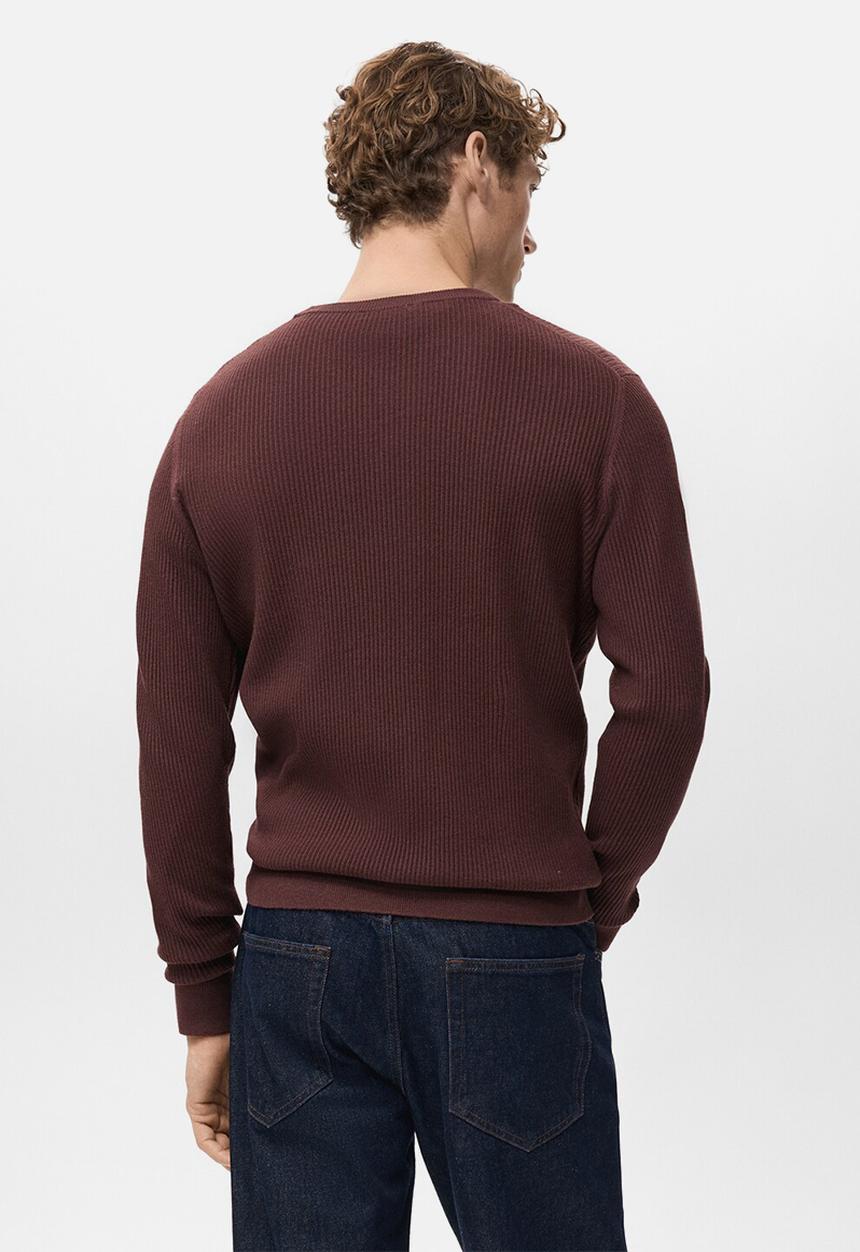 MANGO - Sweater Antigua - Bordeaux