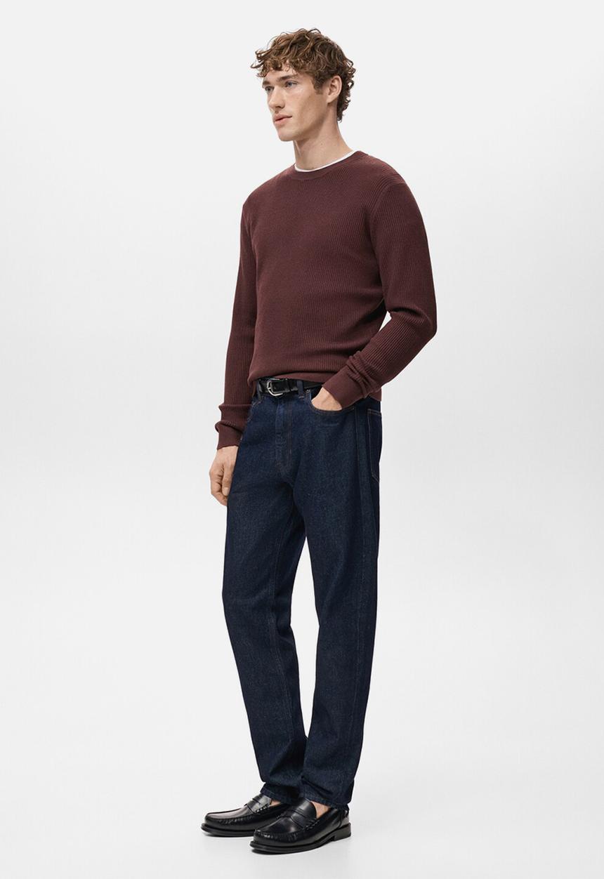 MANGO - Sweater Antigua - Bordeaux