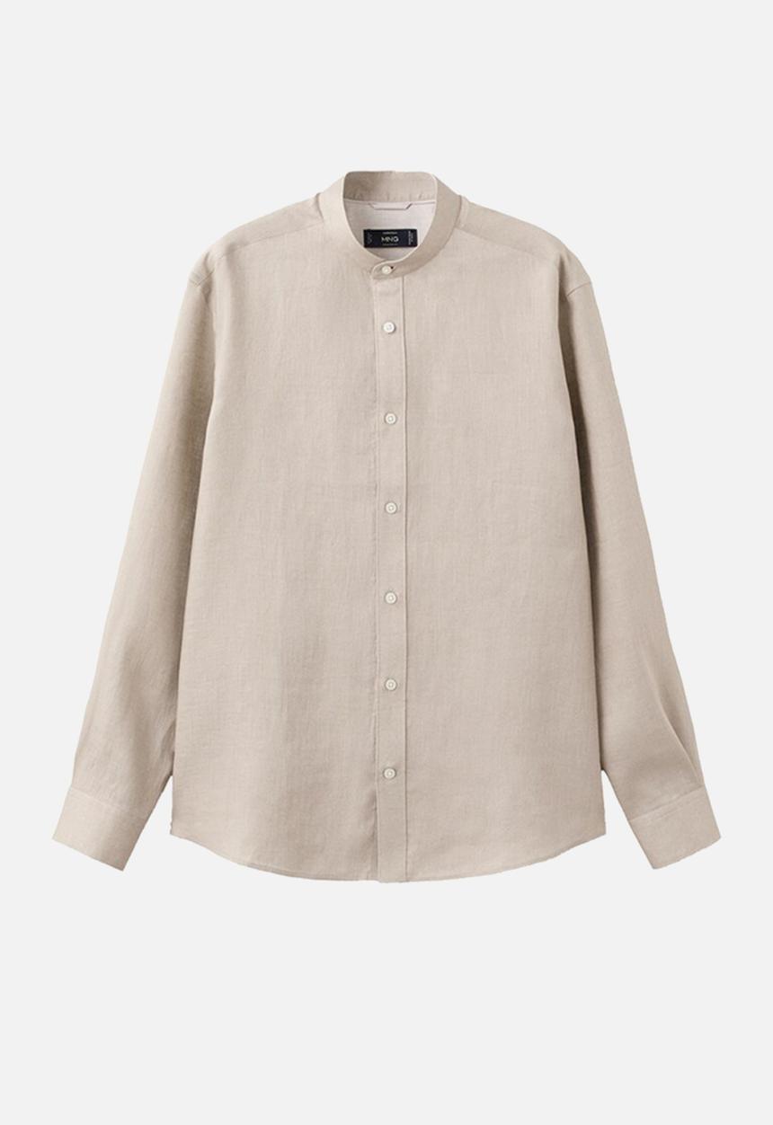 MANGO - Shirt Chennai - Sand