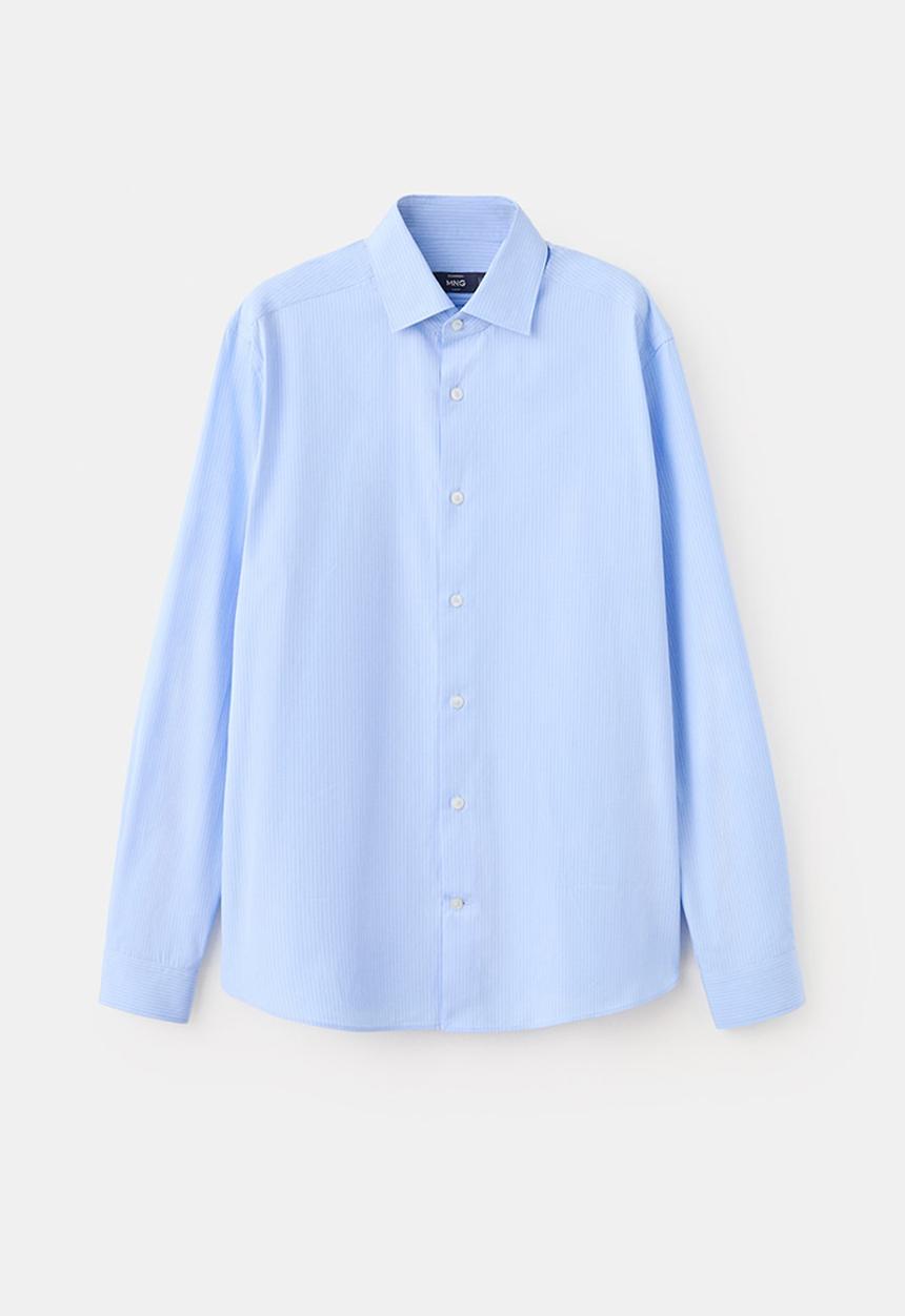 MANGO - Shirt Vecchia - Sky Blue
