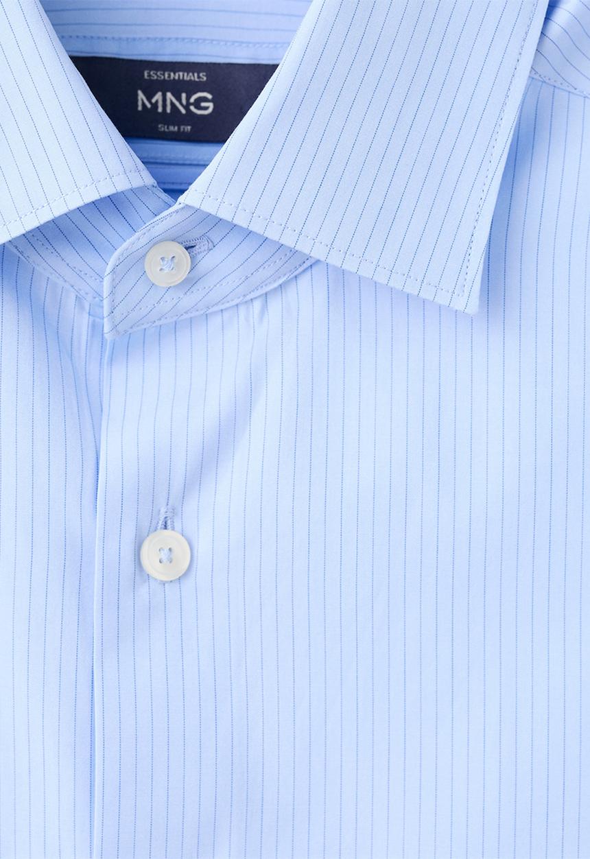 MANGO - Shirt Vecchia - Sky Blue