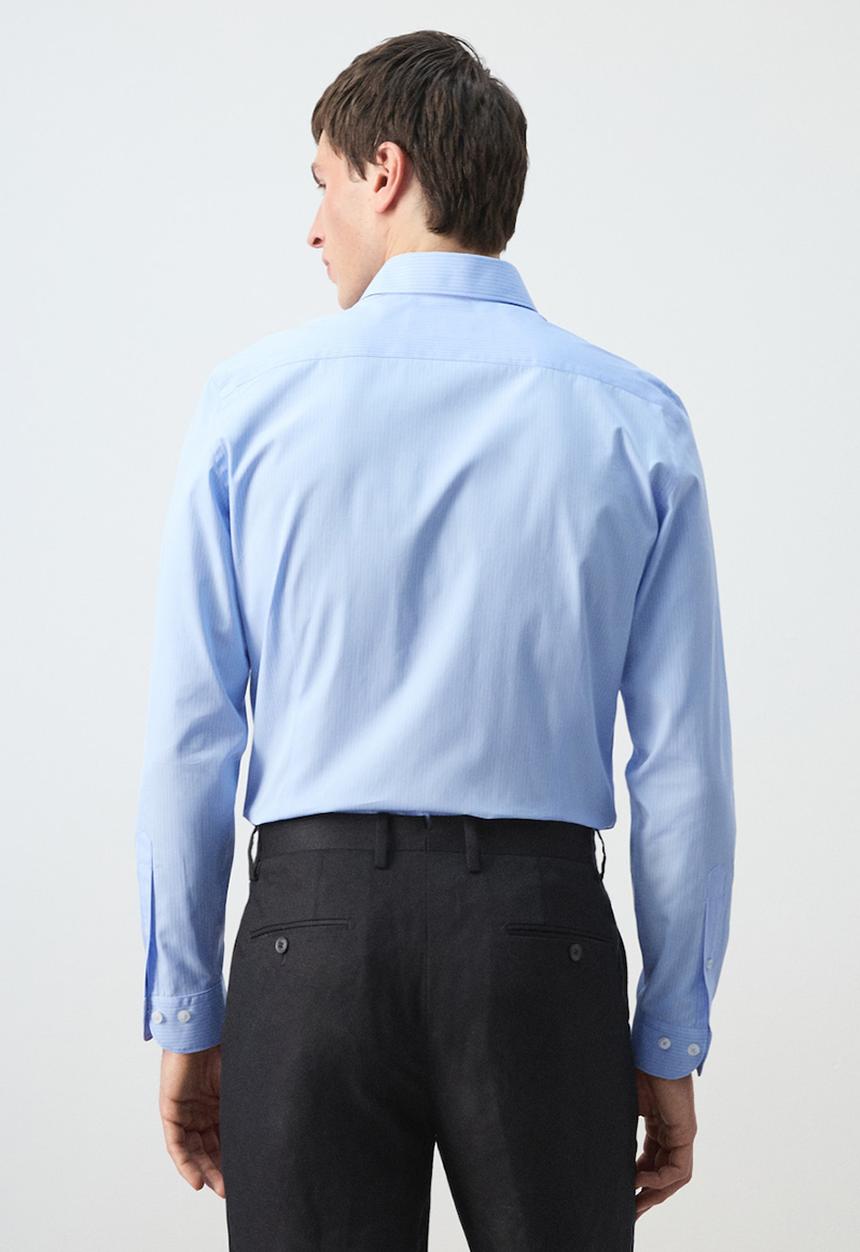 MANGO - Shirt Vecchia - Sky Blue