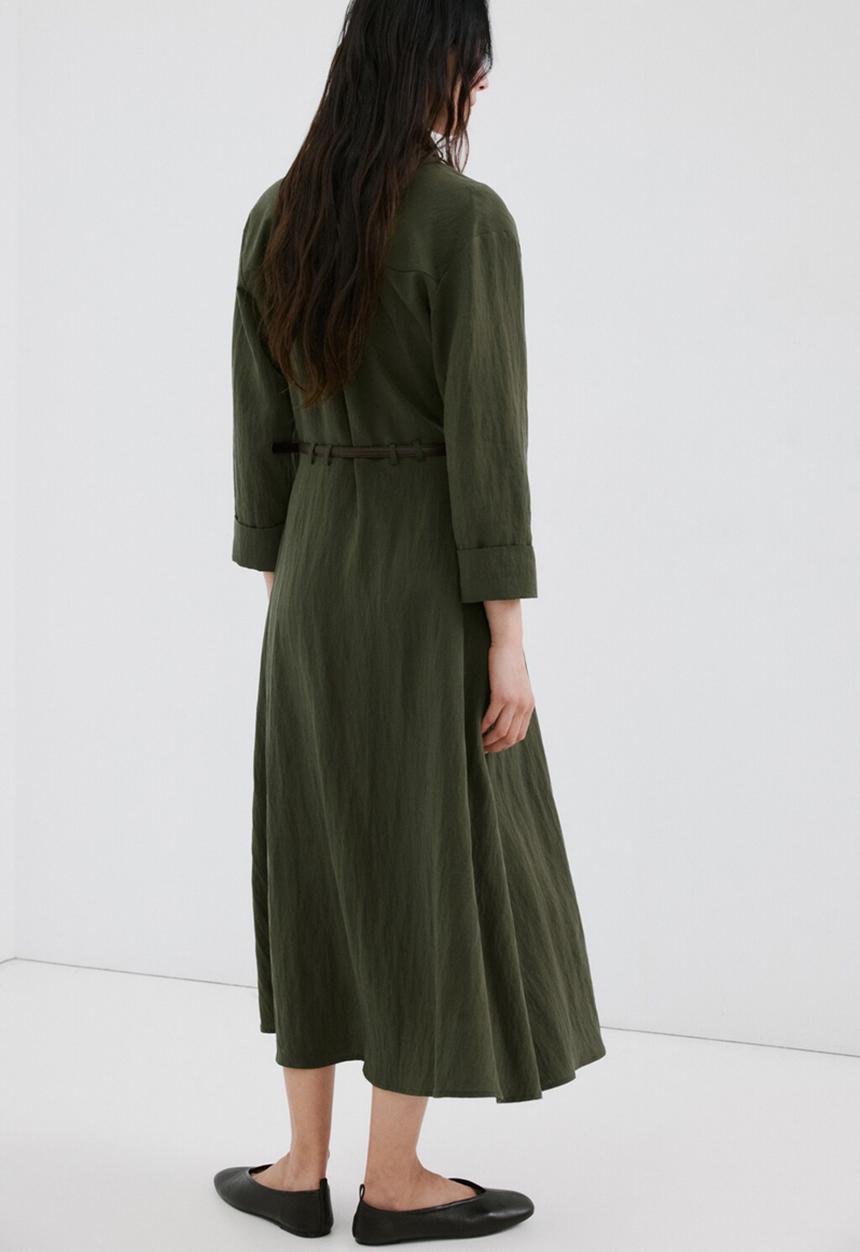 MANGO - Dress trecky- khaki