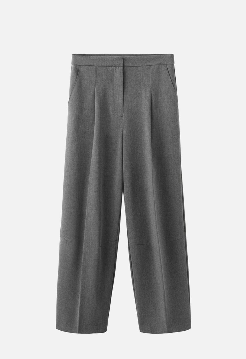 MANGO - Trousers nicole - gray