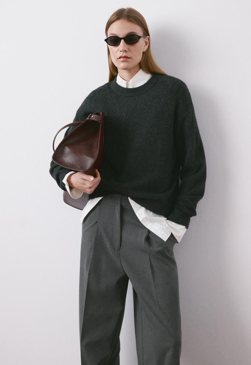 MANGO - Trousers nicole - gray