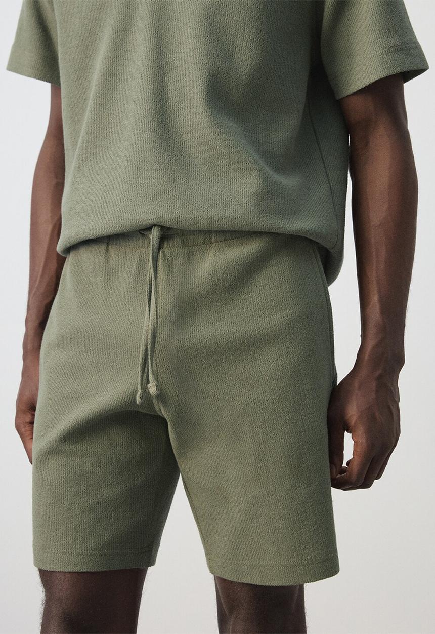 MANGO - Shorts Xavis - Medium Green