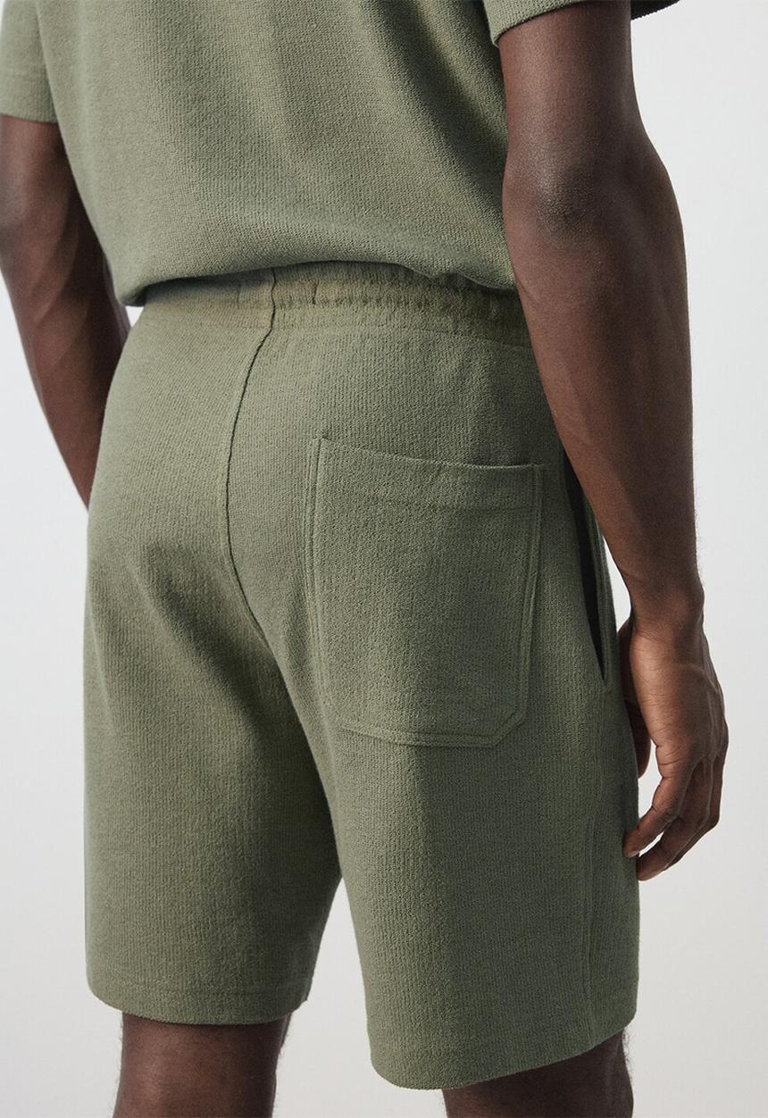 MANGO - Shorts Xavis - Medium Green