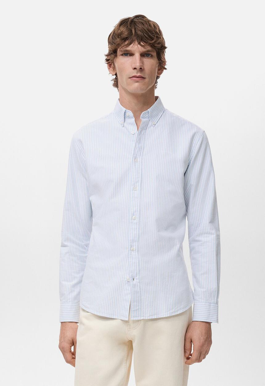 MANGO - Shirt Kodak - Blue