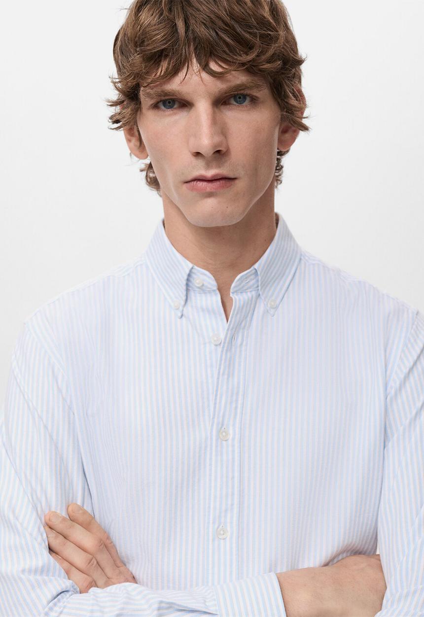 MANGO - Shirt Kodak - Blue