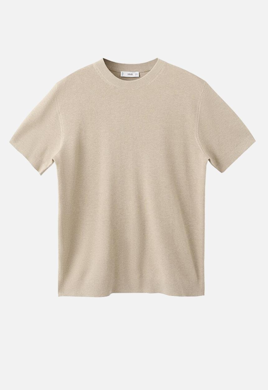 MANGO - T-Shirt Andrew - Beige