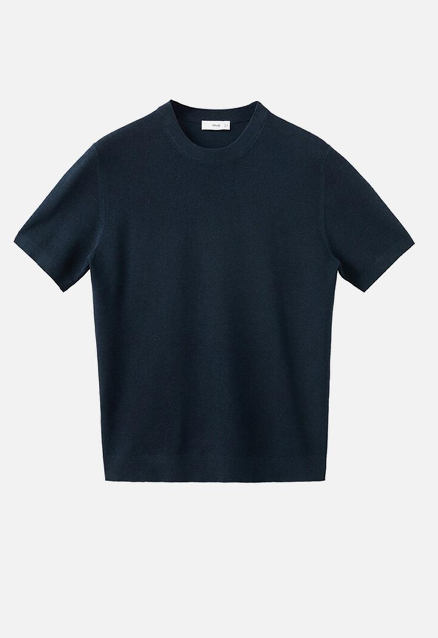 MANGO - T-Shirt Andrew - Navy
