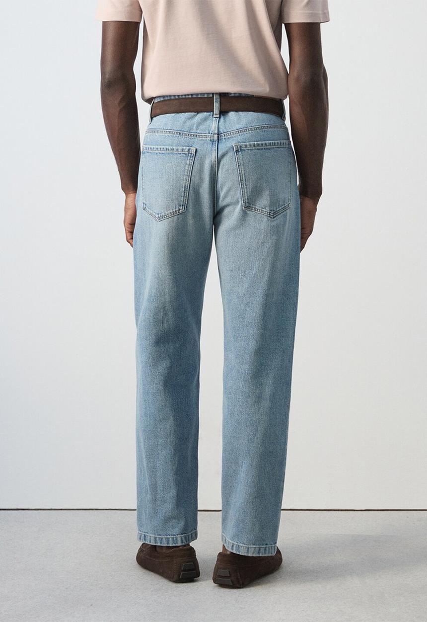 MANGO - Jeans Andreas - Open Blue