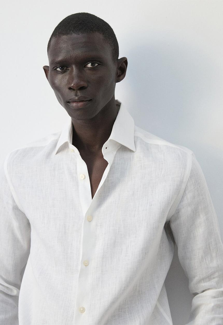MANGO - Shirt Tucan - White