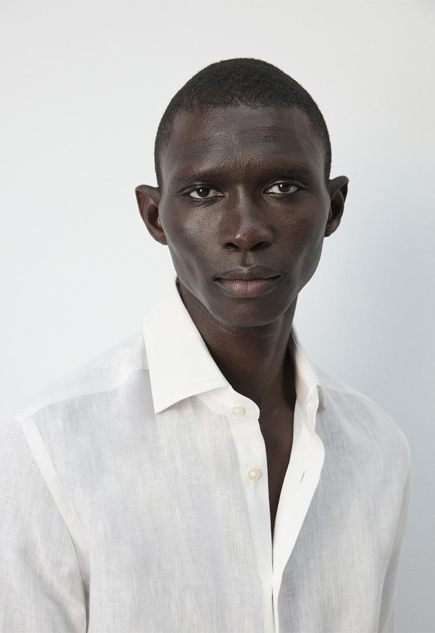MANGO - Shirt Tucan - White