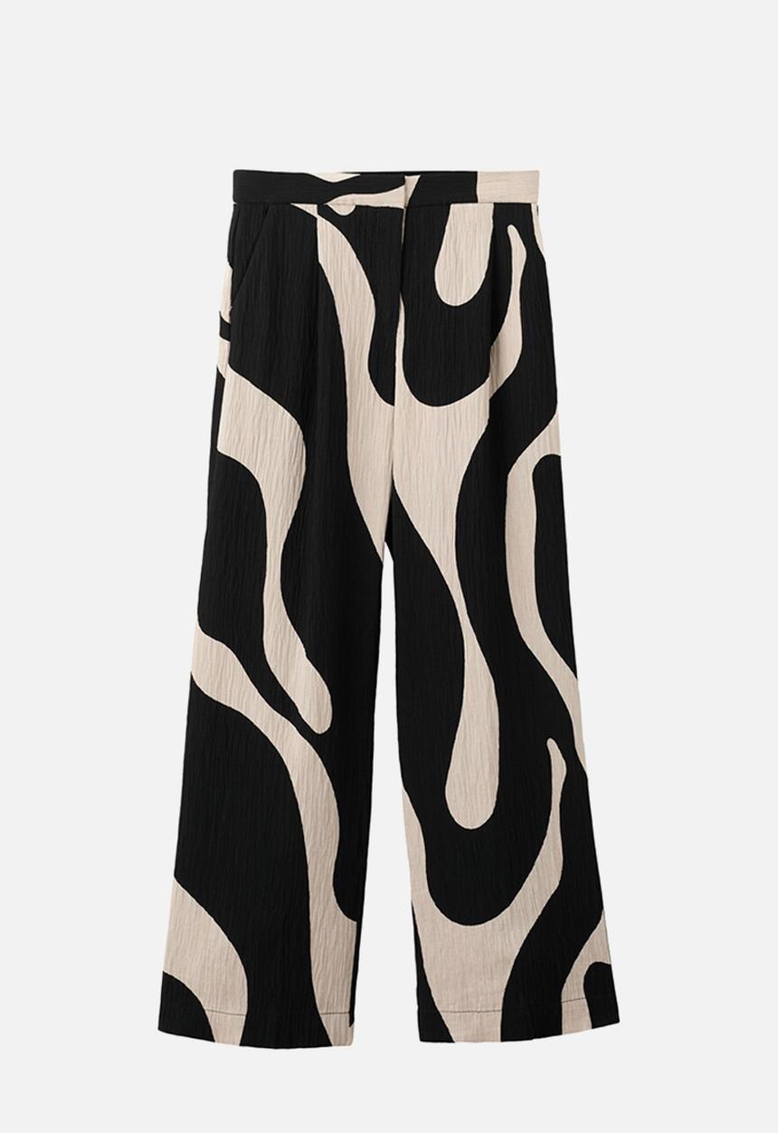 MANGO - Trousers nikita  -  black