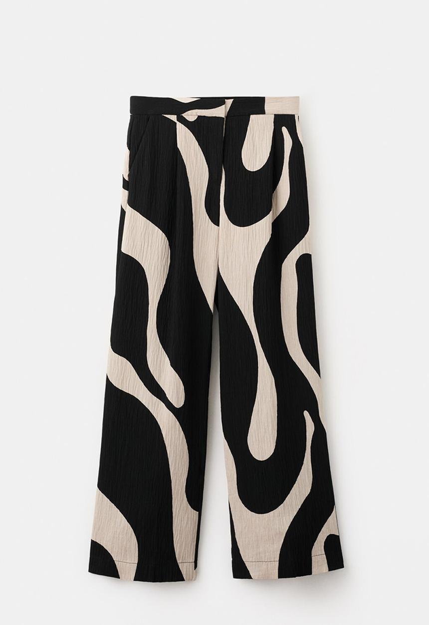 MANGO - Trousers nikita  -  black