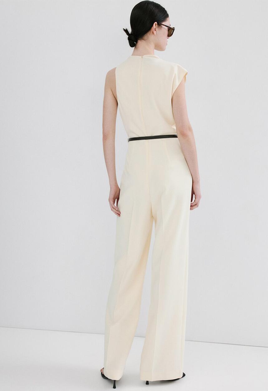MANGO - Jumpsuit madison - light beige