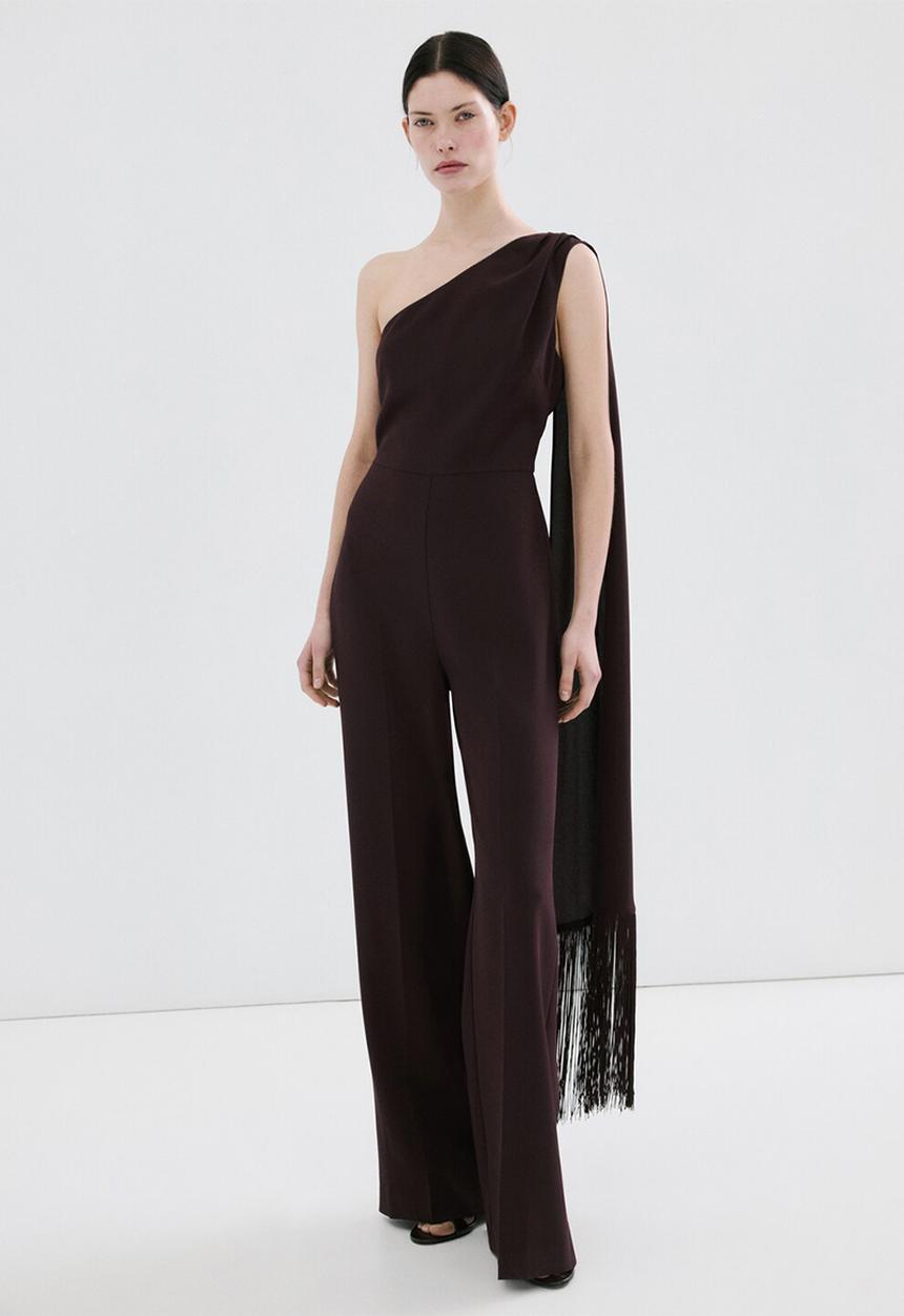 MANGO - Jumpsuit fabio - dark brown