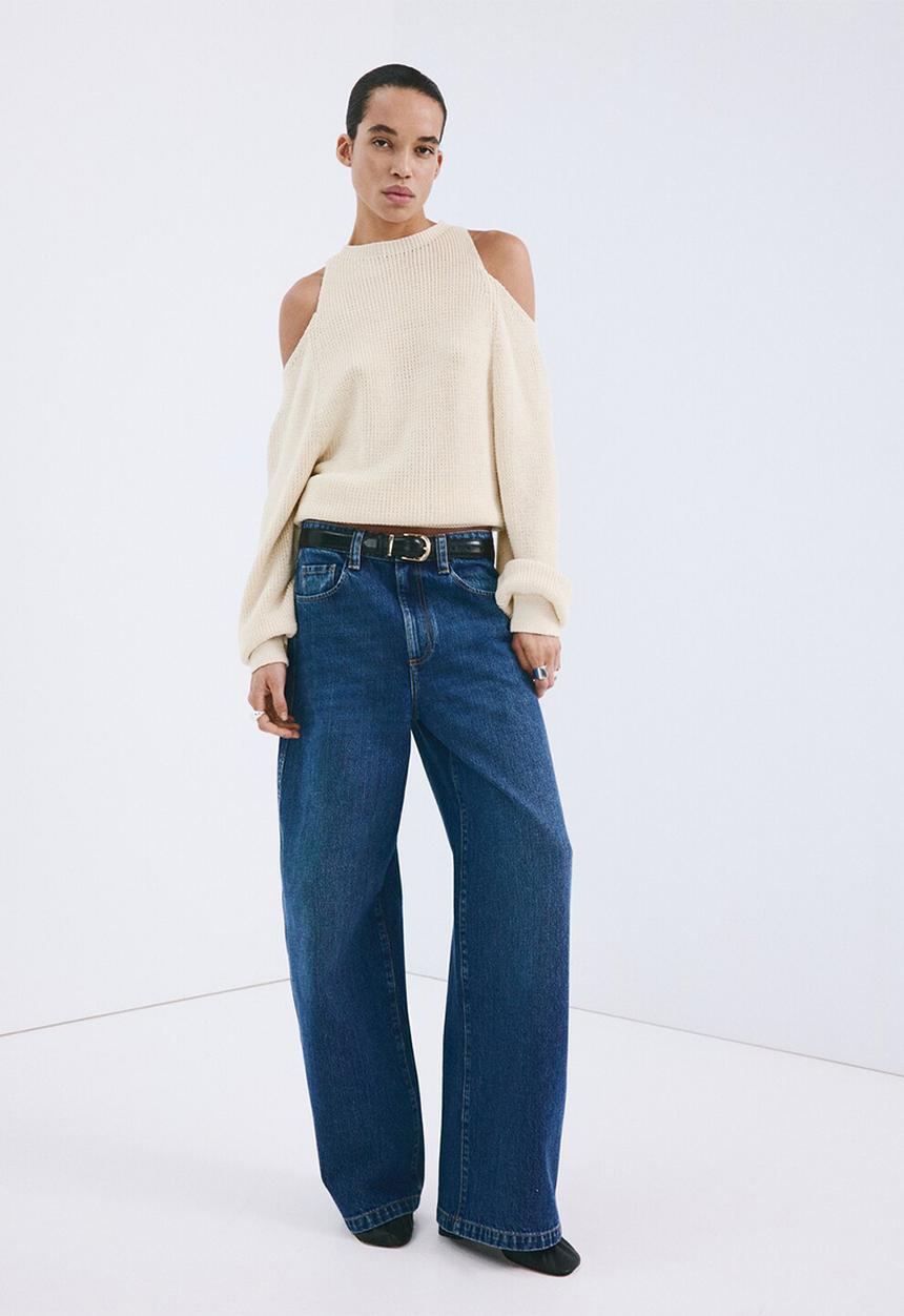 MANGO - Sweater cranc - light beige