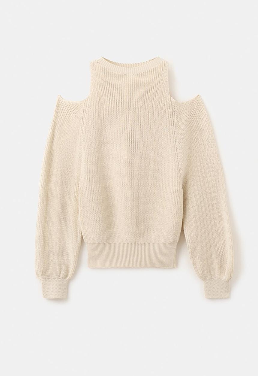 MANGO - Sweater cranc - light beige