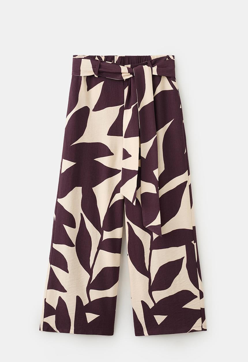 MANGO - Trousers plumas - light beige