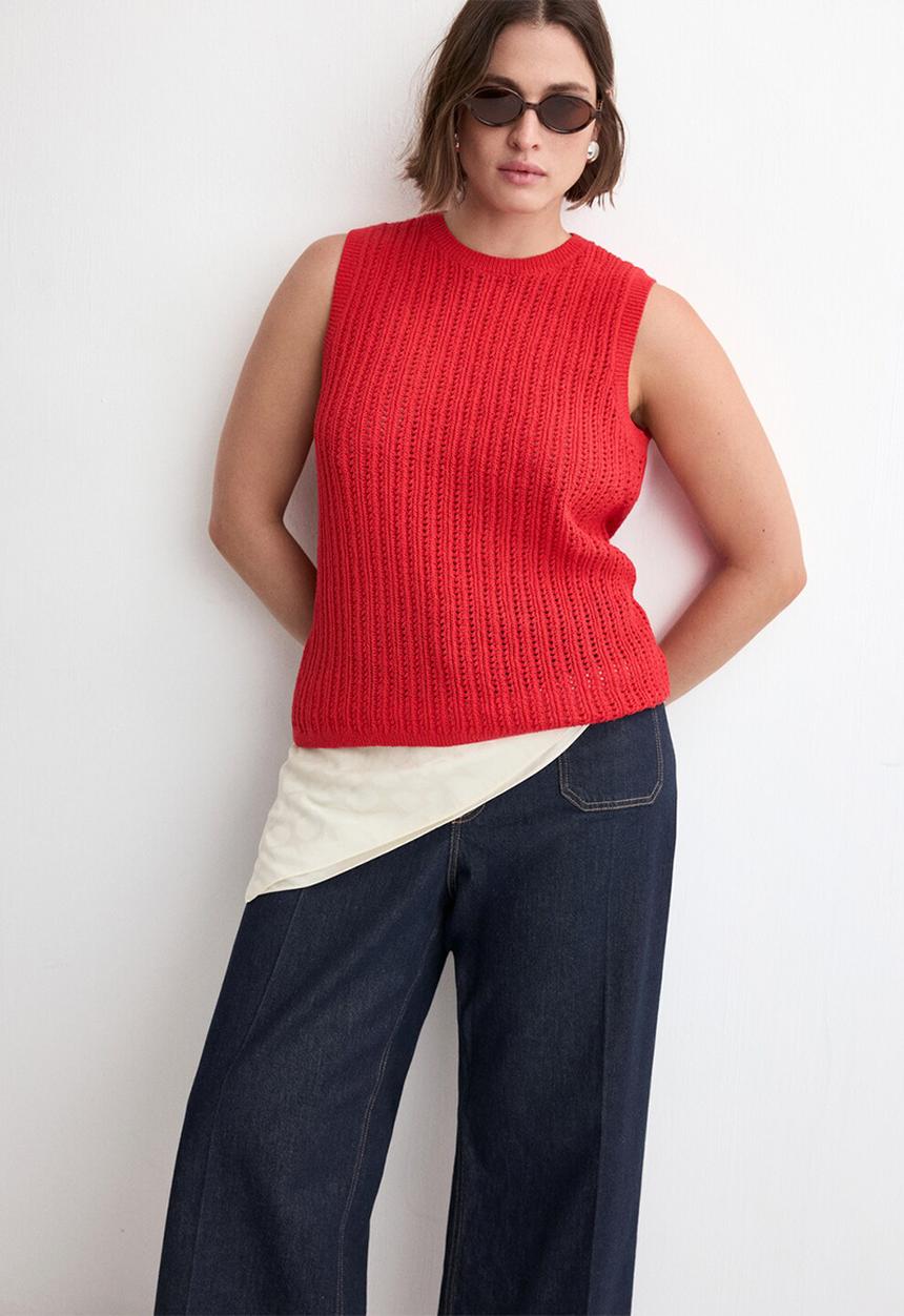 MANGO - Top sito - red