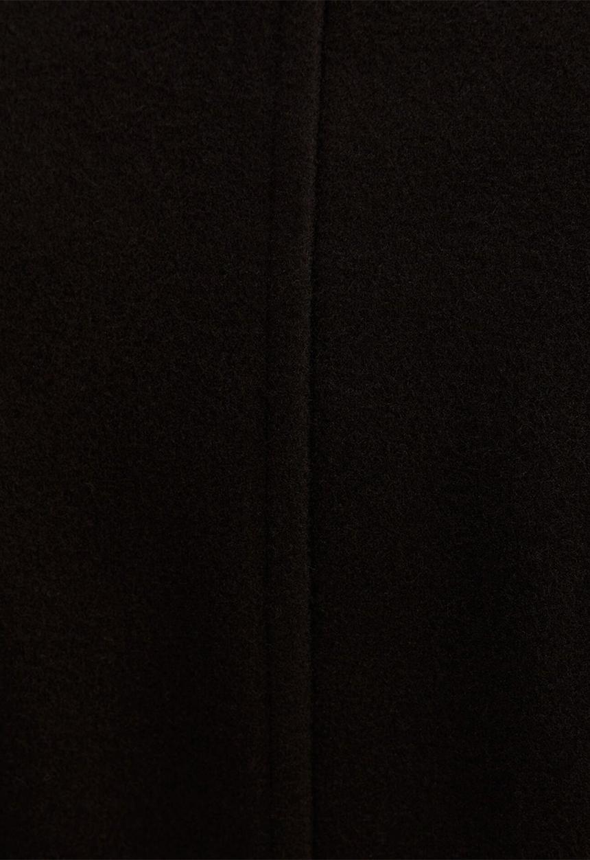 Forever New - Phoebe Funnel Neck Coat in Black