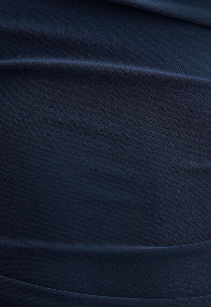 Forever New - Kingsley Hardware Jersey Midi Dress in Evening Navy
