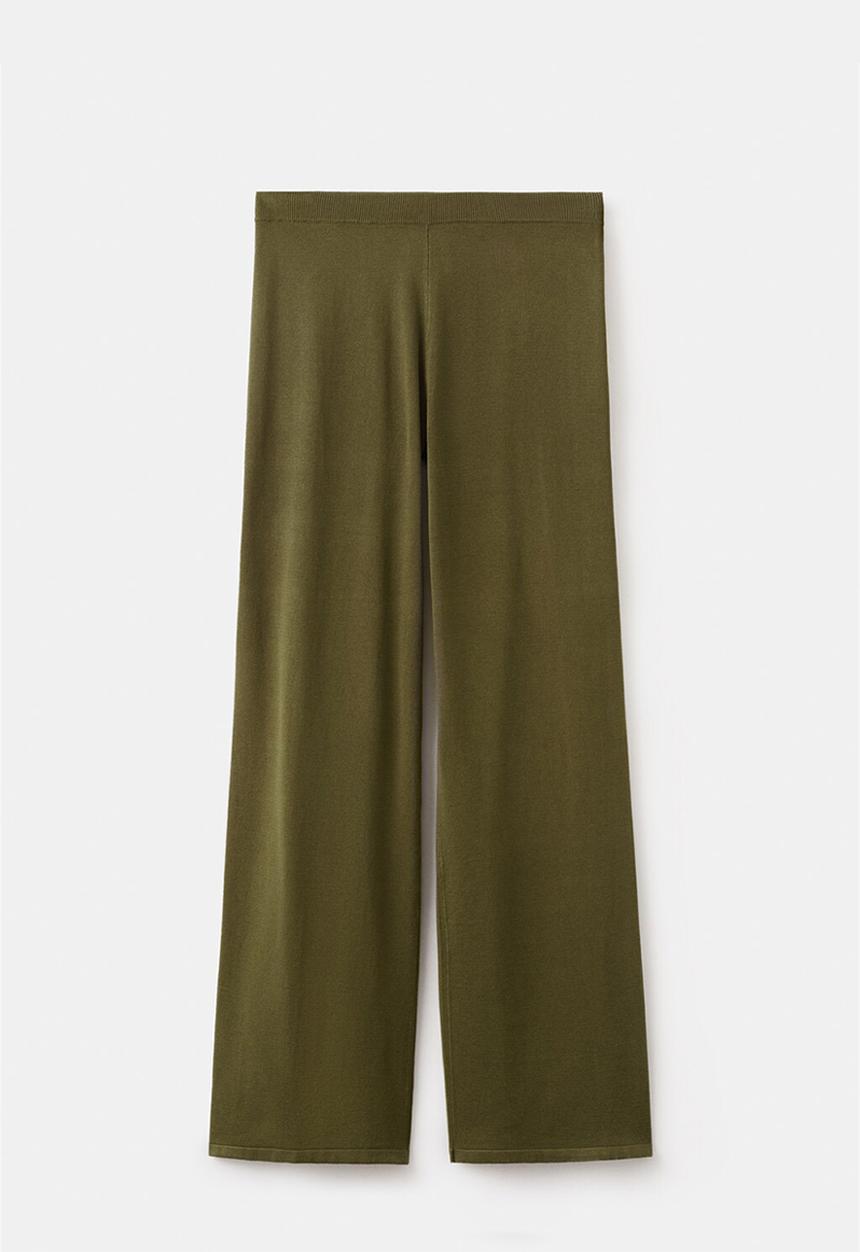 MANGO - Trousers ostrich - beige/khaki