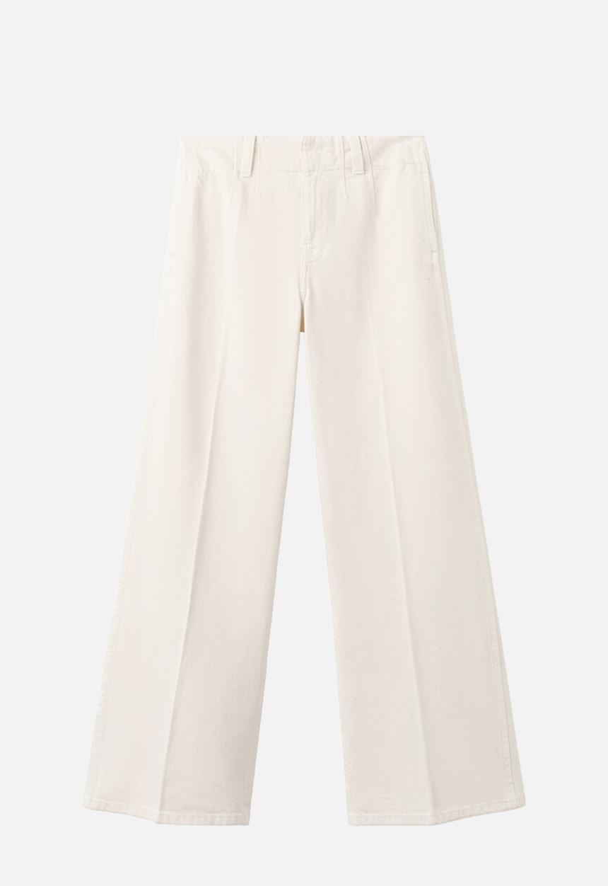 MANGO - Trousers alma - natural