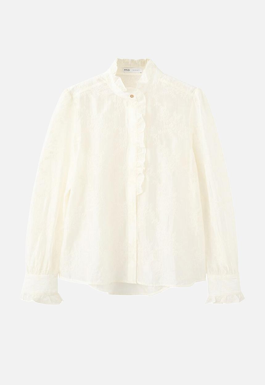 MANGO - Blouse filcaya - light beige