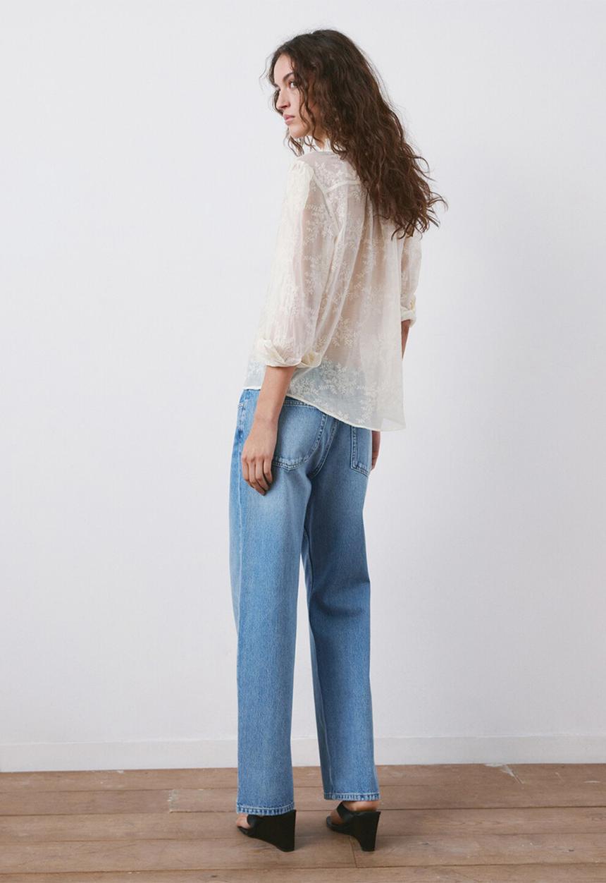 MANGO - Blouse filcaya - light beige